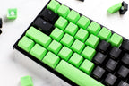Ducky Green 31-Keycap Set for Mechanical Keyboard - Rubber Backlit Double-Shot US Layout