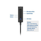 Ewent AC9360 Sound Card, 2.0, USB, 3.5 mm, Black