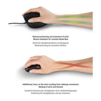 HAMA EMC-500 Wired Ergonomic Mouse, 182698