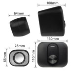 Speaker system EWENT Eminent 2.1, 3.5 mm, USB, 11W