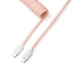 Keychron Coiled Aviator Keyboard Cable Light Pink
