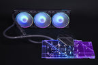 Alphacool Eiswolf 2 AIO - 360mm Radeon RX 6800/6800XT Strix/TUF Liquid Cooler with Backplate