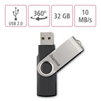 USB Flash Drive Rotate, 32GB, HAMA-108029
