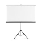 Screen on stand 125x125 cm, 2-in-1, mobile set, 21575