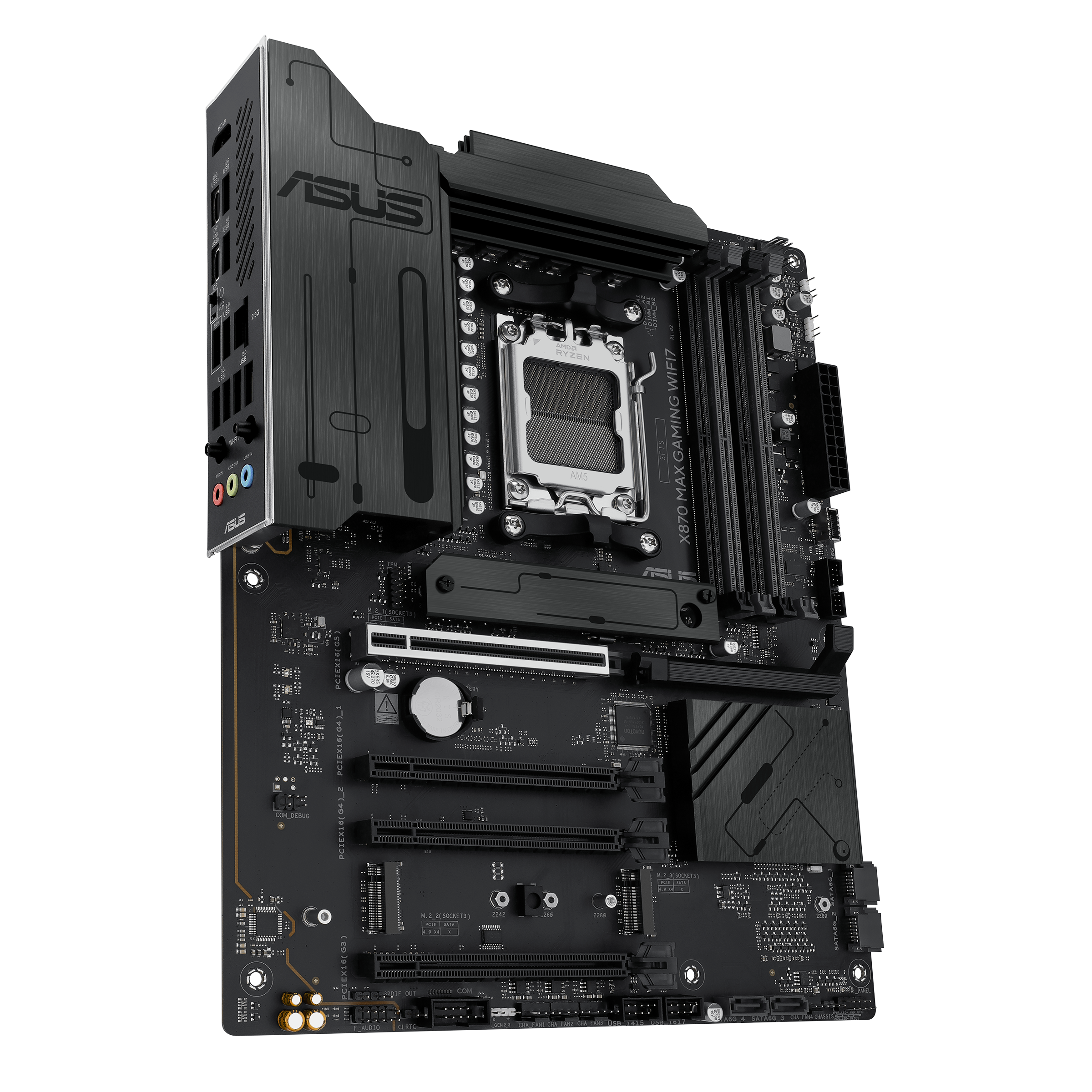 ASUS X870 MAX GAMING WiFi7 AM5 DDR5 Motherboard