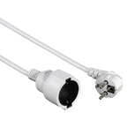 HAMA Profi Power Extension Cable, Schuko Male, Schuko Female, 3 m, White