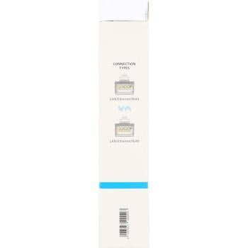 Мрежов пач кабел HAMA S/FTP, CAT 8, RJ-45 - RJ-45, 40Gbit/s, 5.0 m, Halogen-free, Черен