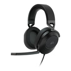 Gaming Headset with Microphone Corsair HS65 Carbon - Black