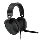 Gaming Headset with Microphone Corsair HS65 Carbon - Black