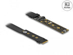 Delock 64136, M.2 Key M Extension NVMe Card, 20 cm Cable.