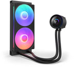 NZXT Kraken Plus 240 RGB LCD Display CPU Cooler - Black