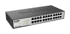 D-Link DES-1024D/E Switch, 24-port 10/100, Desktop, rack mount