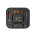 HAMA FM Transmitter, Bluetooth function, Hands-free, 1xUSB-C, 1xUSB-A, 14169