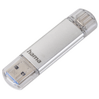 Flash Drive "C-Laeta", USB-C USB 3.1/3.0, 128 GB, HAMA-181073