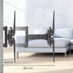 Wall Mount for TV Hama FULLMOTION, 165 cm (65"), 220830