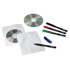 Paper sleeves 1 pc. CDs, 50 pcs per pack HAMA, white