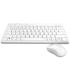 RAPOO 8000M Keyboard and Mouse Combo, White