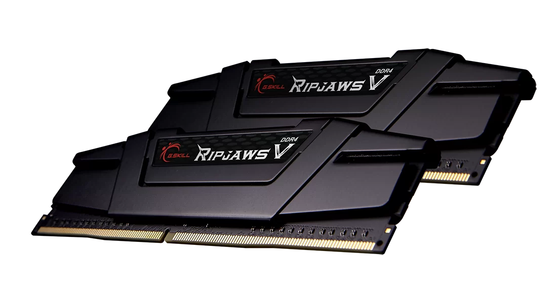 Памет G.SKILL Ripjaws V Black 32GB(2x16GB) DDR4 3600MHz F4-3600C18D-32GVK