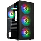 Kolink Observatory HF Mesh ARGB TG Mid-Tower Case, Black