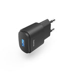 Hama Wall Charger, USB-A, 6W, Black