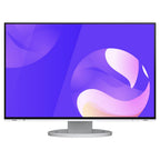 EIZO FlexScan EV2495 Monitor, IPS, 24 inch, Wide, UXGA, DisplayPort, HDMI, USB-C, USB-C Daisychain USB Hub, RJ-45, White