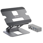 Laptop Stand with Docking Station j5create JTS427, up to 16", USB-C, HDMI, 4K