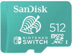 SanDisk microSDXC UHS-I for Nintendo Switch, 512GB, Up to 100MB/s