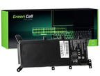 Laptop battery GREEN CELL, Asus A555 A555L F555 F555L F555LD K555 K555L K555LD R556 R556L R556LD R556LJ X555 X555L, 7.6V, 5000mAh
