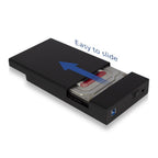 ACT AC1405 Hard Drive Enclosure, 3.5", SATA, USB 3.1 Gen1 (USB 3.0), Black