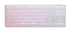 Ducky One 3 Pure White TKL Hotswap Cherry MX Clear Mechanical Gaming Keyboard, RGB, PBT Keycaps