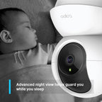 TP-Link Tapo C210 Security WiFi Camera, 360°, Pan/Tilt