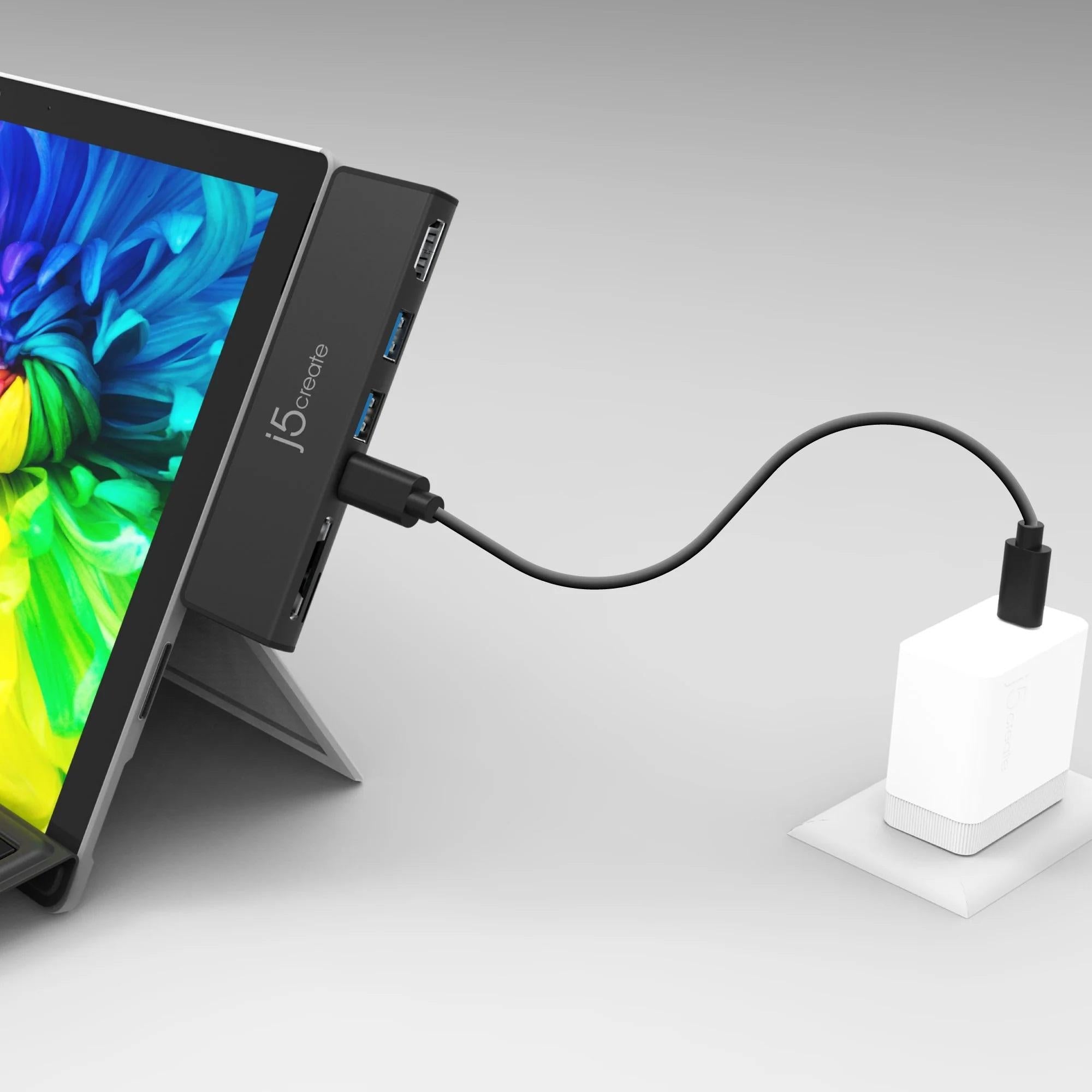 Докинг станция j5create ULTRADRIVEMINIDOCK , 7 в 1