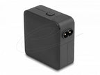 Delock GaN Charger, 2 x USB-C, PD 65 W, EU / US / UK travel adapter
