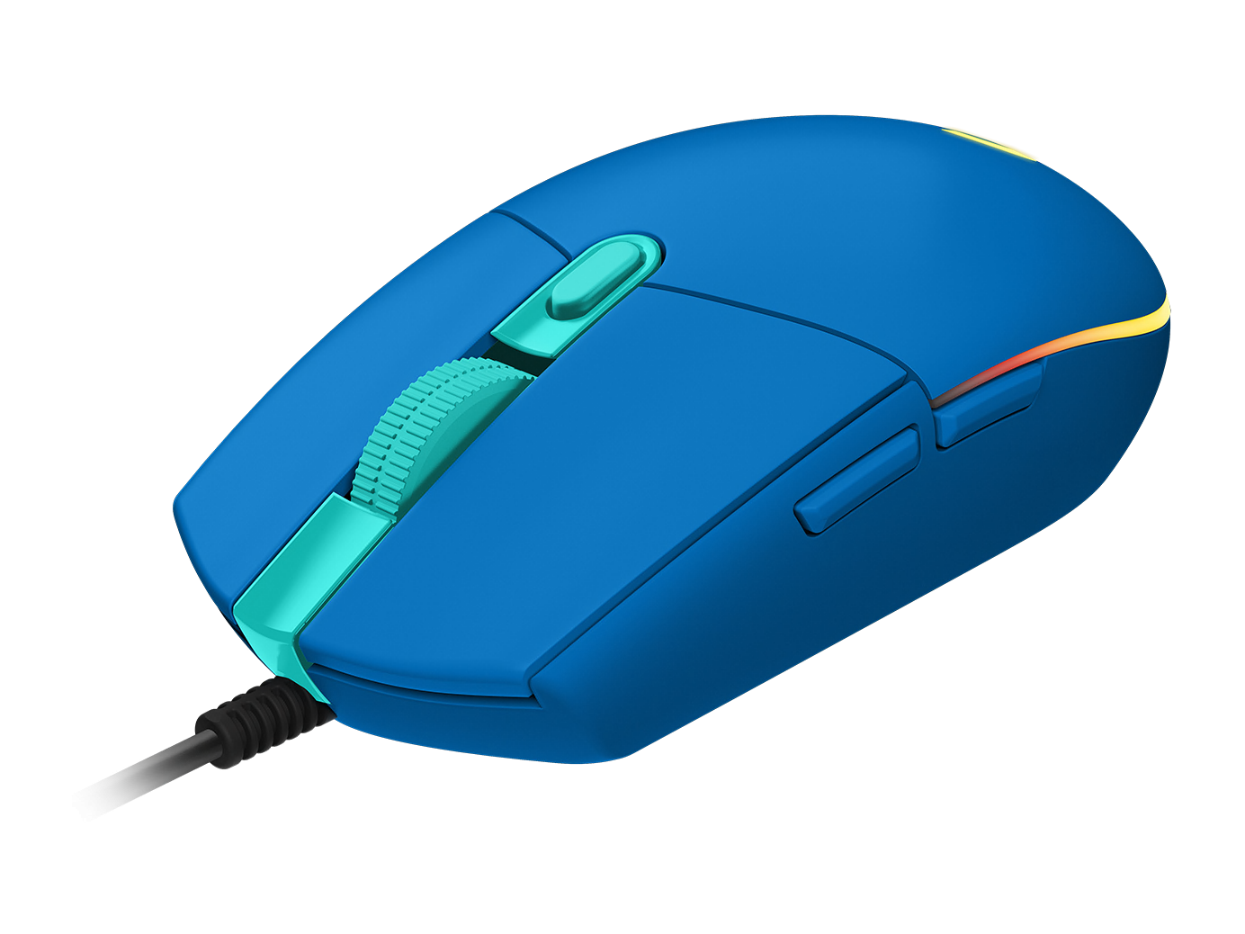 Gaming Mouse Logitech G102 LightSync, RGB, Optical, Wired, USB, Blue