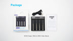 XTAR MC4S Charger, USB Type-C, Universal Charger, LiIon & NIMH, 18650, CR123, AA, AAA