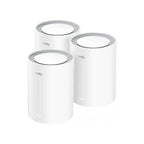 Wireless MESH System Cudy M3000, 3 pieces, AX3000 Dual Band, 2.4/5 GHz, 574 - 2402 Mbps