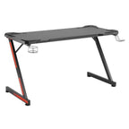 Gaming Desk Nemesis II Black Red