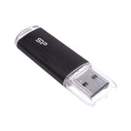 USB Flash Drive SILICON POWER Ultima U02, 8GB, USB 2.0 Black