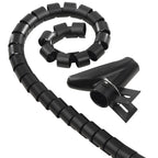 Hose spiral black Easy Cover 2.5 m x 20 mm, 220996