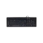 A4tech KR92 Wired Keyboard, USB, Black, Cyrillic