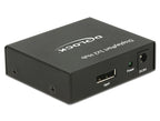 DeLock Splitter, DisplayPort 1.2 Splitter 1 x DisplayPort in - 2 x DisplayPort out 4K