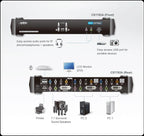 KVMP Switch ATEN CS1782A 2-Port