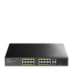 Cudy FS1018PS1 Switch, 16 x 10/100 PoE+ Switch 190W, 2 x Gigabit ports, 1 x SFP Slot