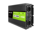 Inverter GREEN CELL, 12/220V, DC/AC, 2000W/4000W, INVGCP2000LCD LCD Pure Sine Wave