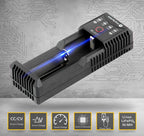 Li-Ion/Ni-MH Battery Charger 3.7V/1.2V Universal 1 Bay USB micro UC-100 EverActive