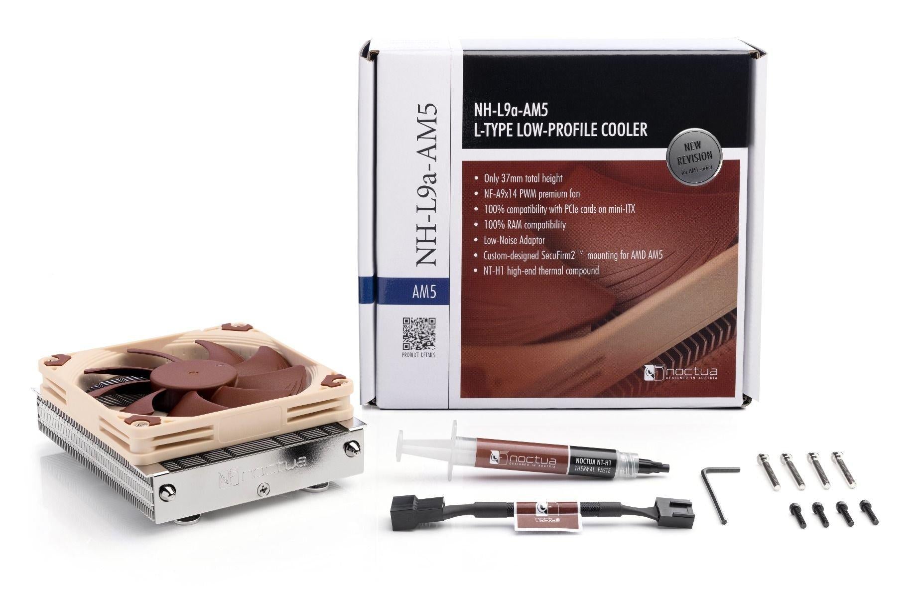Охладител за процесор Noctua NH-L9A, Сокет AM5