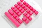 Ducky Pink 31-Keycap Set Rubber Backlit Double-Shot US Layout Mechanical Keyboard Keycaps