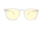 GUNNAR Oakland Crystal Computer Glasses, Amber, White