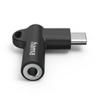 Hama Adapter, USB-C – 3.5 mm jack, Aux, 90°, 201701
