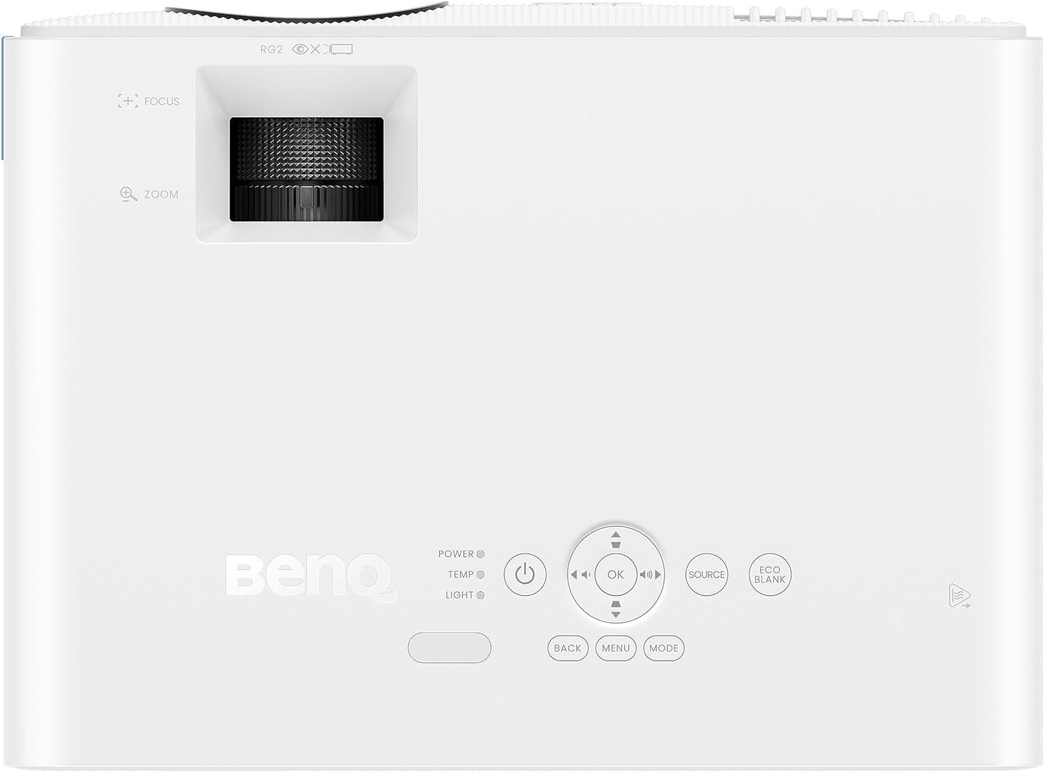 Видеопроектор BenQ LH650, LASER, DLP, FHD, 4000 ANSI, Бял
